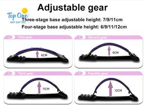 Soulagement de la douleur à plusieurs niveaux Cracker Stretcher New Relaxers Yoga Exercise Waist Lumbar Massager Traction Sports Entertainment - Product Image 5