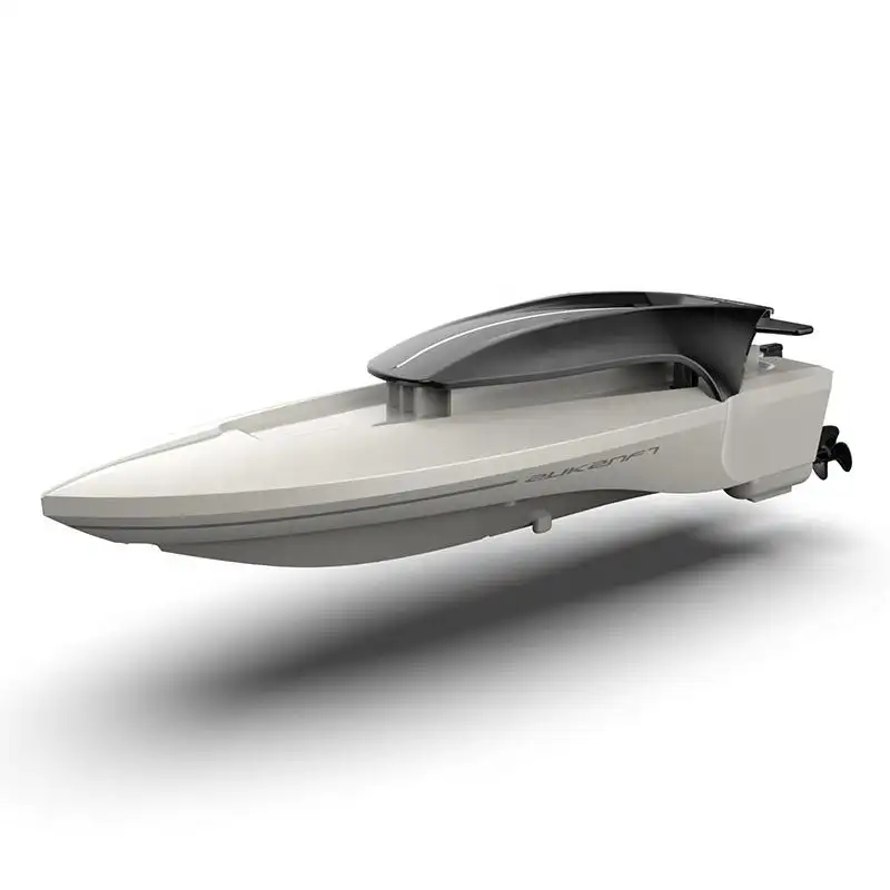 Perahu Model listrik untuk anak-anak, balap kecepatan tinggi 2.4G 4CH, bawah air bekerja Yacht dengan Remote Control