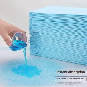 Tapis absorbants pour animaux de compagnie en coton robuste de qualité supérieure, écologiques, efficaces contre les taches, modèle économique taille L - Product Image 2