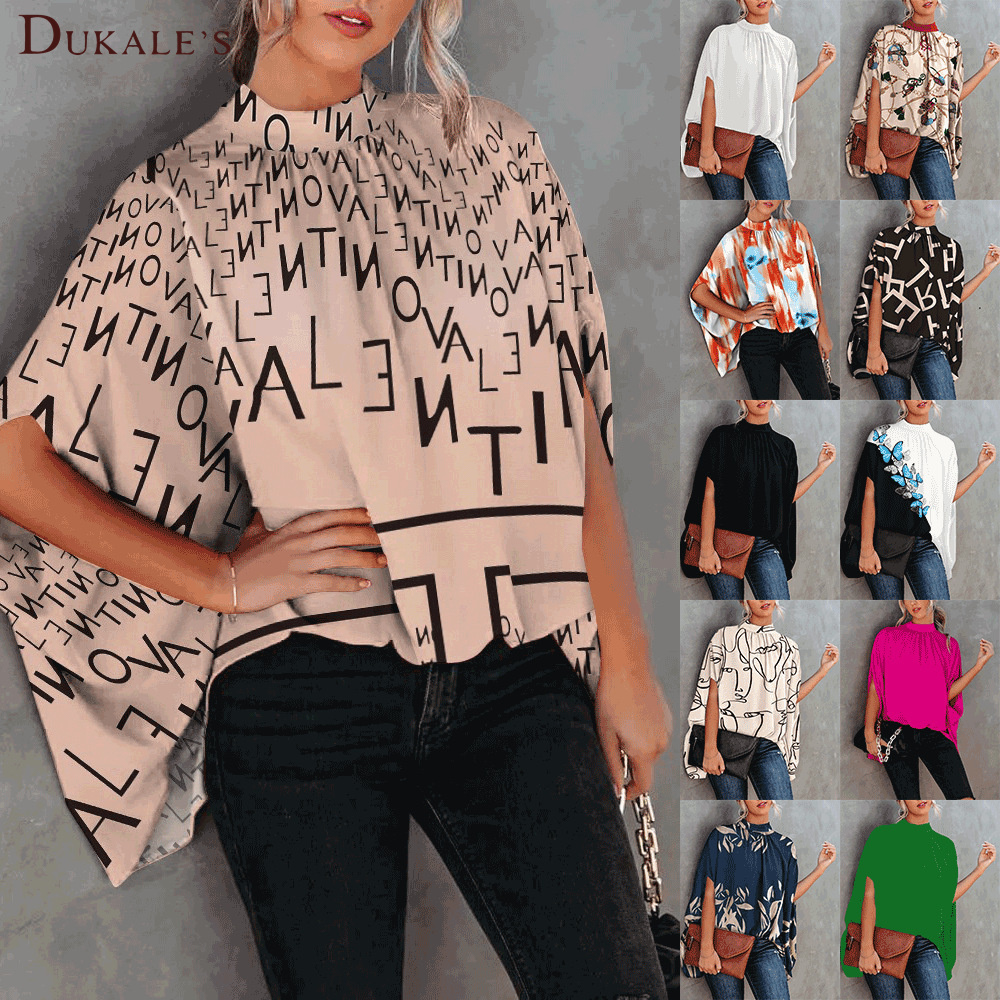 Magliette da donna di nuova moda magliette a maniche corte con scollo a barchetta camicette con arricciatura laterale magliette Casual camicia girocollo