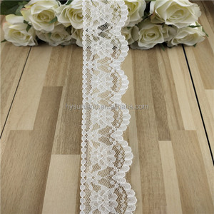 Dentelle décorative en nylon de 4 cm pour vêtements, jouets, textiles funéraires, accessoires et doublure intérieure de cercueil - Product Image 2
