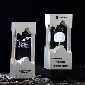 Concurso Souvenir Gift <span class=keywords><strong>Glory</strong></span> Award Grabado Premio de vidrio en blanco Placa de cristal Trofeo - Product Image 1