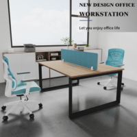 Cadre de bureau métallique anti-tremblement, pieds de poste de travail modulaires extensibles pour mobilier informatique de bureau commercial