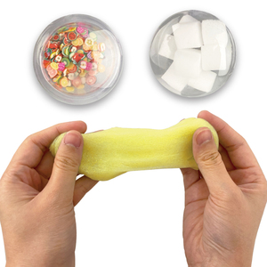 OEM ชุดน้ำเมือก DIY เรืองแสงในที่มืดของขวัญสำหรับทุกเพศสีเหลืองสำหรับเด็กอายุ<span class=keywords><strong>2</strong></span>ถึง4ปีสำหรับเด็กชายและเด็กหญิง - Product Image 5