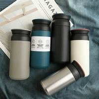Termo Irrompible de 350ml/500ml para Agua Fría y Caliente, Vaso Personalizado con Logotipo, Tazas Japonesas Aisladas al Vacío, Termo Kinto