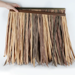 Nhân Tạo Bằng Nhựa Nhân Tạo Ignifuge Và Feuille De Palme Chaume Combinaison Artificielle De Chaume - Product Image 1