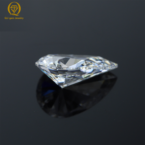 Diamant synthétique taille poire en stock, avec certificat IGI, haute qualité, couleur DEF, diamant cultivé en laboratoire pour la fabrication de bijoux - Product Image 2