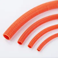 UV-beständiges Wellrohr Kunststoff rohr PVC Elektrischer flexibler Schlauch Flexibles Rohr