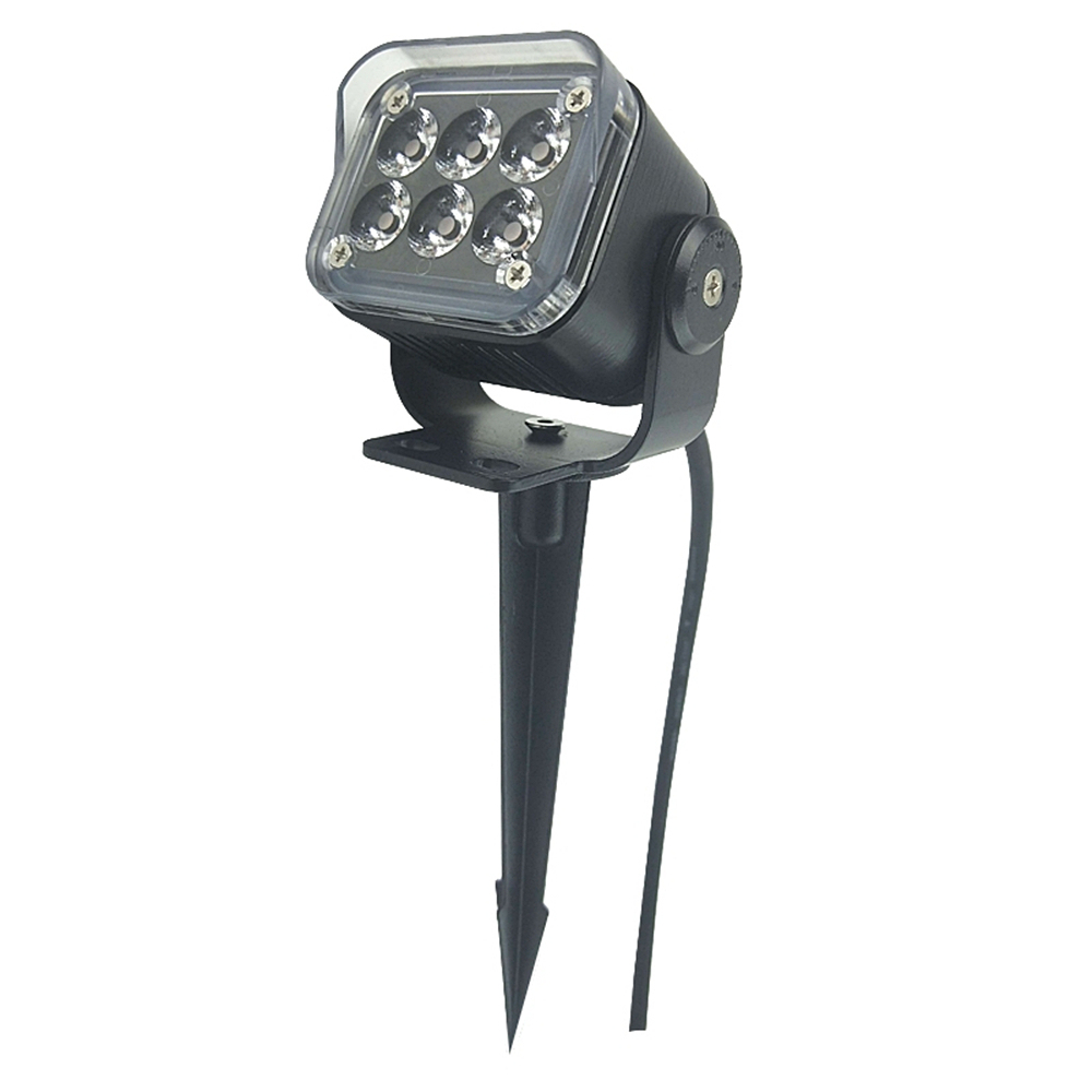 Mini Outdoor LED Flood Light with Narrow Beam Garden Landscape Spot Light for Architectural Adjustment IP65 DC24V