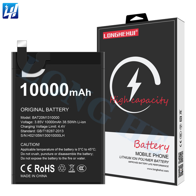 10000mAh BAT20M1310000 Battery  for DOOGEE S88/S88 Pro Mobile Phone Batteries
