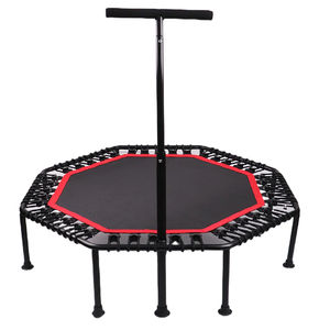 <span class=keywords><strong>Trampoline</strong></span> de fitness de divertissement sportif de 48 pouces avec main courante pour la perte de poids parent-enfant et la sécurité avant tout - Product Image 5