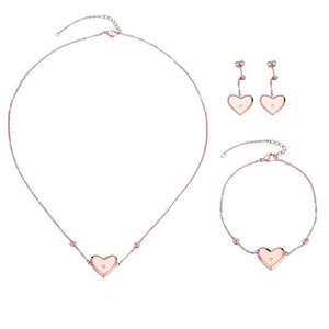 Conjuntos de Joyería de Acero Inoxidable, Chapados en Oro de 18K, Alta Calidad, Nueva Moda, Venta al Por Mayor 2024, Directo de Fábrica - Product Image 2