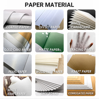 Pochettes d'archives A4 personnalisées avec graphismes, format Slimline, en kraft mat opaque, pour l'organisation des documents gouvernementaux