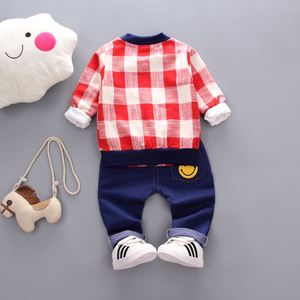 ชุดเสื้อผ้าเด็กสไตล์ใหม่ เสื้อฮู้ดเนื้อผ้านุ่ม ดีไซน์ราคาประหยัด กางเกงขายาวผู้ชาย - Product Image 4