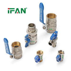IFAN Manuelles Messing-Wasserventil Hochdruck Langlebiges Kugelventil 1/2''-2'' Geschmiedetes Gewinde-Messingkugelventil - Product Image 4