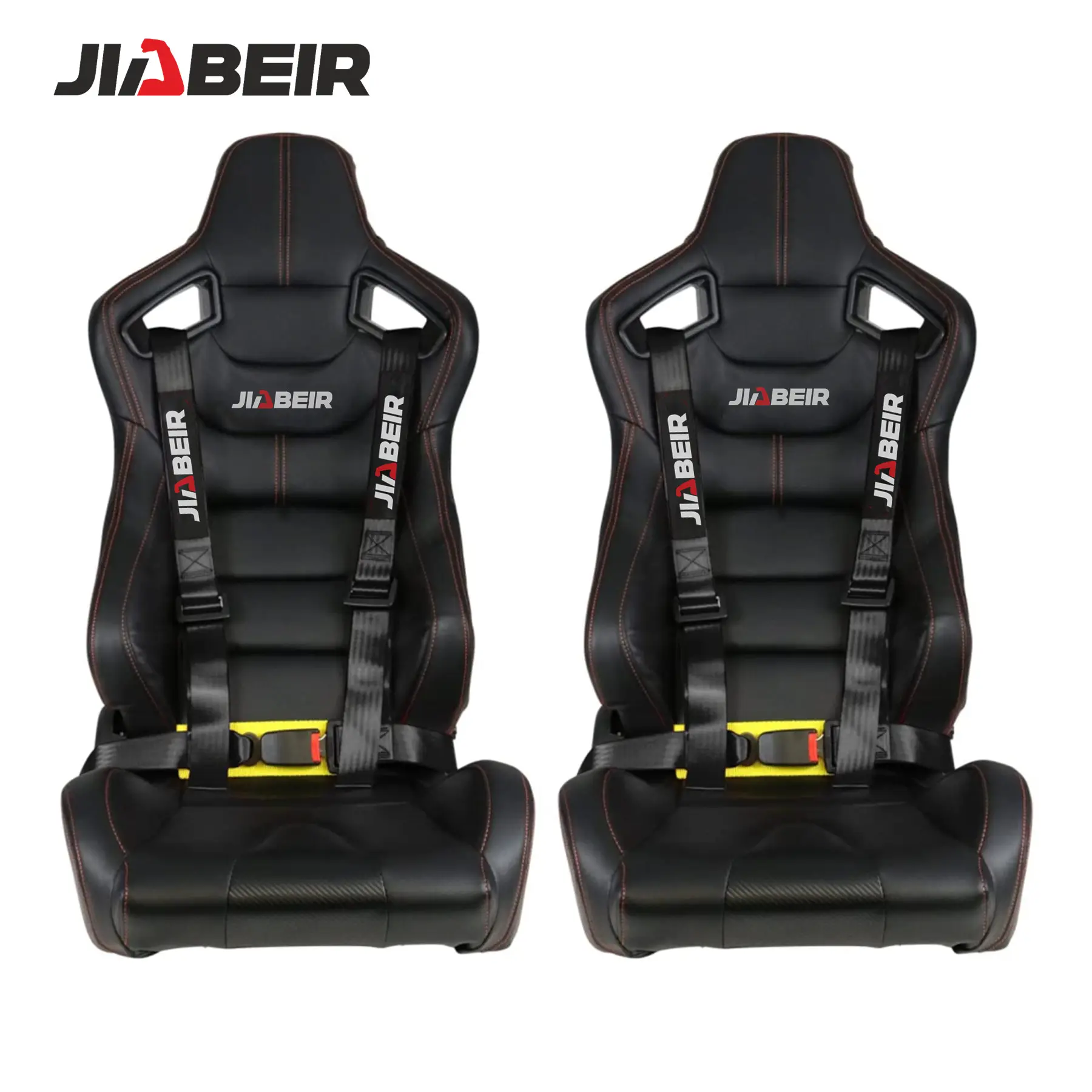 JBR4001-2 4 نقطة 3 بوصة مخصصة شعار سباق تسخير حزام الأمان