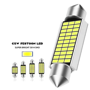 Festoon Canbus LED Light Bulb C5w C10W 31mm 39mm 41mm 2835 SMD Car Interior  Dome License Plate Light - China Car Dome Light, Auto Internal Reading  Light
