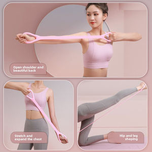 Banda de Resistencia de Silicona en Forma de 8 para Ejercicio, Yoga, Expansor de Pecho, Cuerda de Estiramiento para Entrenamiento en Casa, Moldeador Corporal, Venta al por Mayor - Product Image 5