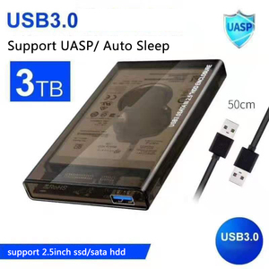 กล่องใส่ฮาร์ดดิสก์/SSD ขนาด 2.5 นิ้ว แบบ USB 3.0 เป็น SATA III ผลิตจากพลาสติก ติดตั้งได้โดยไม่ต้องใช้เครื่องมือ และรองรับการถอดเปลี่ยนได้โดยไม่ต้องปิดเครื่อง (Hot-swap) พร้อมใช้งาน (Plug & Play) - Product Image 3