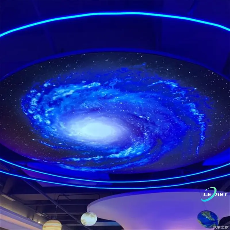 Yatak odası dekorasyon fikirleri esnek süslemeleri çatı plagalaxy galaxy tavan 3d yıldız gökyüzü fotoğraf duvar kağıdı