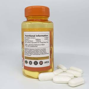 DUOZI-Tableta de vitamina C 2000mg, producto blanqueador masticable, cuidado de la piel, mejora la inmunidad, suplemento de vitamina C, caramelo, 15 días - Product Image 4