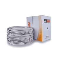 300m UTP Cat 5 5E Cat6 6a Cable de ruta Cable de red Lan Ethernet Cable de cobre CCA OFC