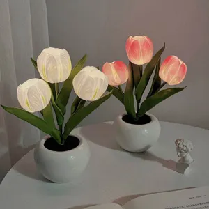 Ночная лампа-тюльпан