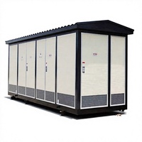 Transformateur de type boîte triphasé JZP 35KV, poste de transformation compact, économie d'énergie et efficacité, 100 kVA, poste de transformation extérieur européen