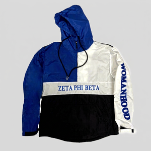 Women's Zeta Phi Beta Streetwear Embroidery <b>Hoodie</b> 1920 Pullover Breathable 100% Polyester Casual Spring - Product Image 1