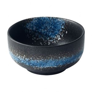 Vaisselle en céramique rétro, bols à dîner émaillés colorés, bols à nouilles domestiques, bols en poterie pour soupes, desserts, riz et salades pour restaurant - Product Image 4