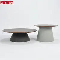 Elegant Black Solid Wood Coffee Table