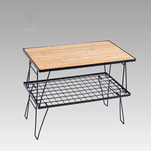 Table de <span class=keywords><strong>Camping</strong></span> Portable, pour Barbecue en plein air, Simple et détachable - Product Image 3