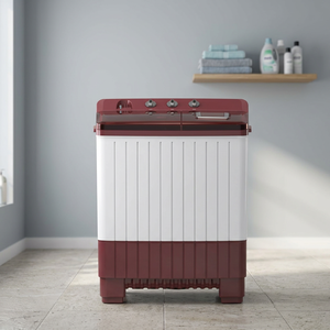 Lavadora semiautomática de doble tina de 8.5 kg con capacidad de 5.1 kg |   Cuerpo de Plástico para Secadora de Ropa de Uso Doméstico - Product Image 1