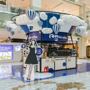 Lampada da Soffitto a LED a Forma di Nuvola con Sincronizzazione Musicale, Luce Bianca Calda e Multicolore, Dimmerabile, Alimentata a Batteria, con Telecomando - Product Image 2