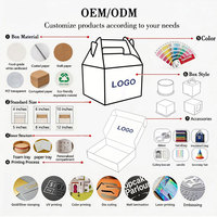 Caja de Pizza Plegable de Cartón Corrugado Reciclado Negro con Logotipo Personalizado Impreso a Cuatro Colores y Laminado Mate