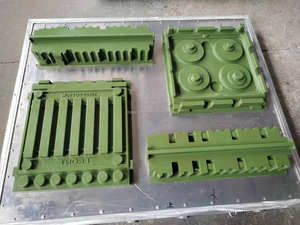 قالب الألومنيوم EPS لسقف التصميم نمط الكورنيش الموسع البوليسترين و ICF رغوة قوالب مبتكرة - Product Image 2