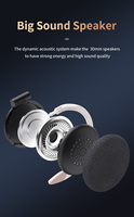 Casque USB sans fil de qualité supérieure, écouteurs intra-auriculaires pour ordinateur de bureau avec Microphone pour les affaires et les jeux