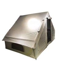 Morningstar Tente gonflable de camping Tente de toit gonflable pour le camping en plein air Tissu Oxford épais en coton pour 5-6 personnes