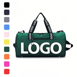 Hot Selling Custom Women Girls Mini Green Pink <strong>Gym</strong> <strong>Tote</strong> Bag with Wet Compartment Waterproof Travel Duffle Cute Workout Sport Bag - Product Image 1