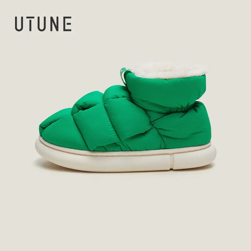 UTUNE Wholesales Winter Ladies Boots Indoor Outdoor Home House Warm Men and Women Bedroom Fashion Shoes