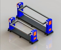 Plateforme de retournement servo motorisée à axe unique pour positionnement de cadre et de queue, table rotative, livraison directe du fabricant