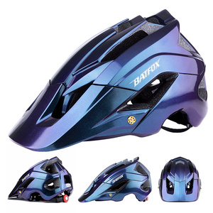 Casco de Ciclismo de Montaña CPSC EN1078 CE, Ajustable, <span class=keywords><strong>para</strong></span> Adultos y Jóvenes, con Visera Desmontable, Ligero, <span class=keywords><strong>para</strong></span> Ciclismo MTB - Product Image 4