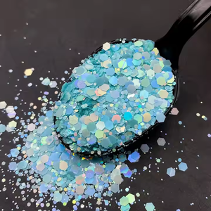 Commercio all'ingrosso Macaron <span class=keywords><strong>colore</strong></span> Glitter per unghie olografico Glitter Chunky Glitter per luce vetro sfuso Gel epossidico per unghie - Product Image 6