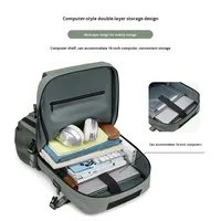 Sac à dos en denim unisexe de haute qualité pour affaires, grande capacité de 20 à 35 L, durable, à double épaule, bandoulière, voyage, randonnée en plein air