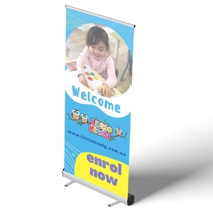 Sistema de Exhibición Portátil con Banner Retráctil Premium para Ferias Comerciales - Product Image 2
