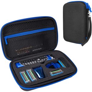 Étui de voyage EVA pour tondeuse à <span class=keywords><strong>barbe</strong></span> <span class=keywords><strong>Gillette</strong></span> Styler, sac de transport antichoc pour les recharges de lames, chargeur, accessoires de rasoir électrique - Product Image 1