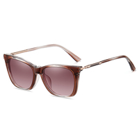 MS 97792 Monturas de Gafas de Lujo para Mujer con Clip, Bloqueo de Luz Azul, Monturas Ópticas Elegantes, Certificado Global