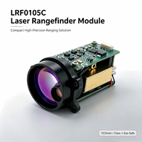 Module télémètre laser multi-cibles 1535 nm 4 km, capteur de mesure de distance haute précision pour drone