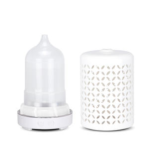 Difusor de Aromas y Humidificador de 0.5L con Control Táctil y Diseño de Cerámica para Uso en el Hogar y la Oficina - Product Image 3