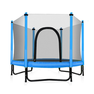 Trampolín WELEAP <span class=keywords><strong>para</strong></span> Interiores y Exteriores, Trampolín Redondo Pequeño <span class=keywords><strong>para</strong></span> Niños con Red <span class=keywords><strong>de</strong></span> Protección - Product Image 4